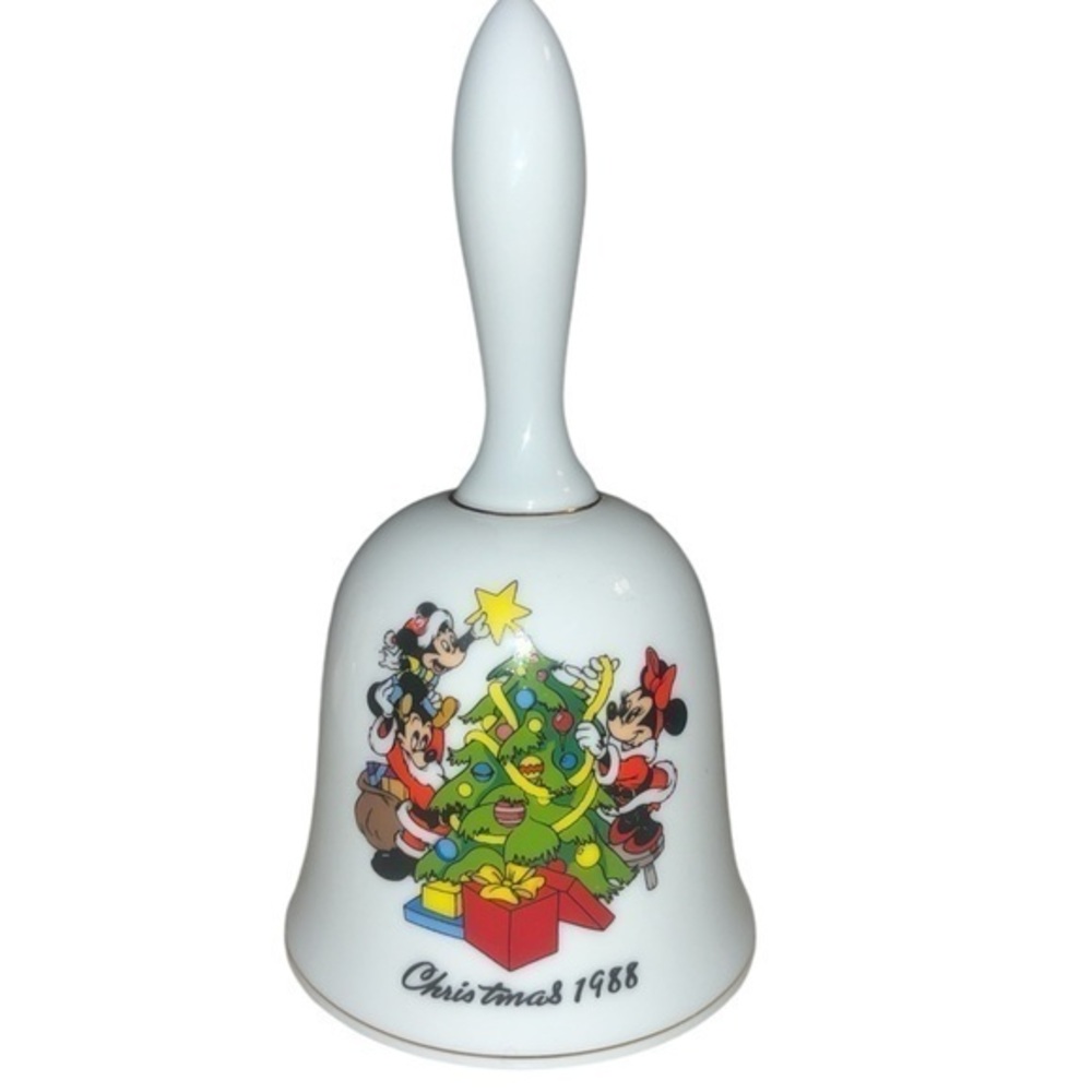 Vintage Disney 1988 Christmas bell